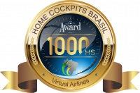 1000 Horas de voo awarded on 2024-09-02 21:02:00